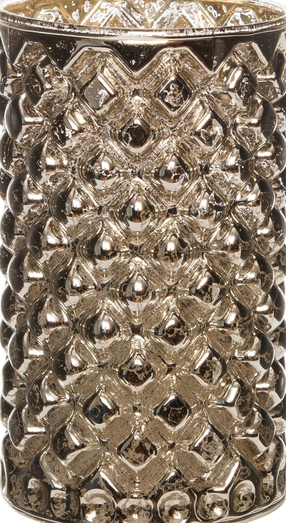 New Weihnachtsleuchte silber mit Flammeneffekt D 7,5 H 12,5 cm gelb Weihnachtsleuchten