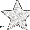 Weihnachtsstern beleuchtet mit 80 LEDs warmweiß D 38 cm Weihnachtssterne|Weihnachtsfiguren (Außen)