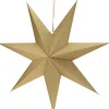 Sale Weihnachtsstern Papy gold 75 x 13 x 75 cm Weihnachtssterne