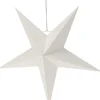 Sale Weihnachtsstern Papy weiß 45 x 14 x 45 cm Weihnachtssterne