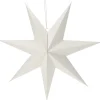 Hot Weihnachtsstern Papy weiß 75 x 13 x 75 cm Weihnachtssterne