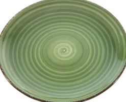 Best Weihnachtsteller grün D 19 cm Geschirr & Gläser