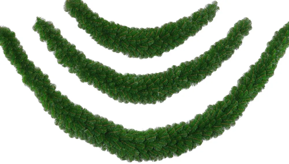 New Winterberg Tannengirlande 180 cm x D 20 cm Weihnachts- & Tannengirlanden