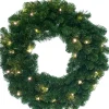 Winterberg Weihnachts- / Adventskranz künstlich mit LED-Beleuchtung D 50 cm Weihnachtskränze