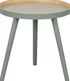 Hot WOOOD Beistelltisch Sasha grün D 41 H 41 cm Beistelltische|Beistelltische